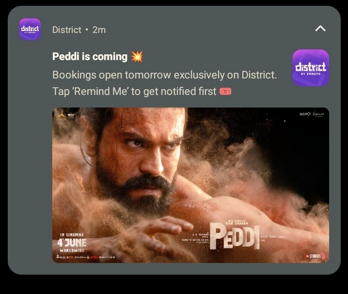 Trends RamCharan โข tweet media