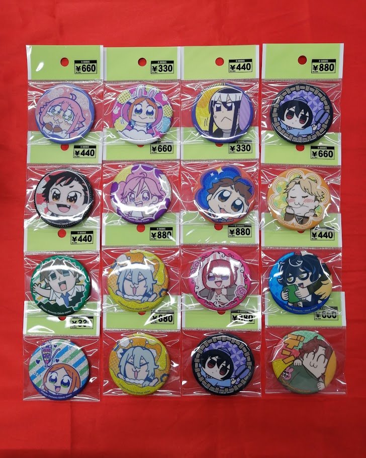 入荷情報】 「あんさんぶるスターズ」 グリッター缶バッジコレクション