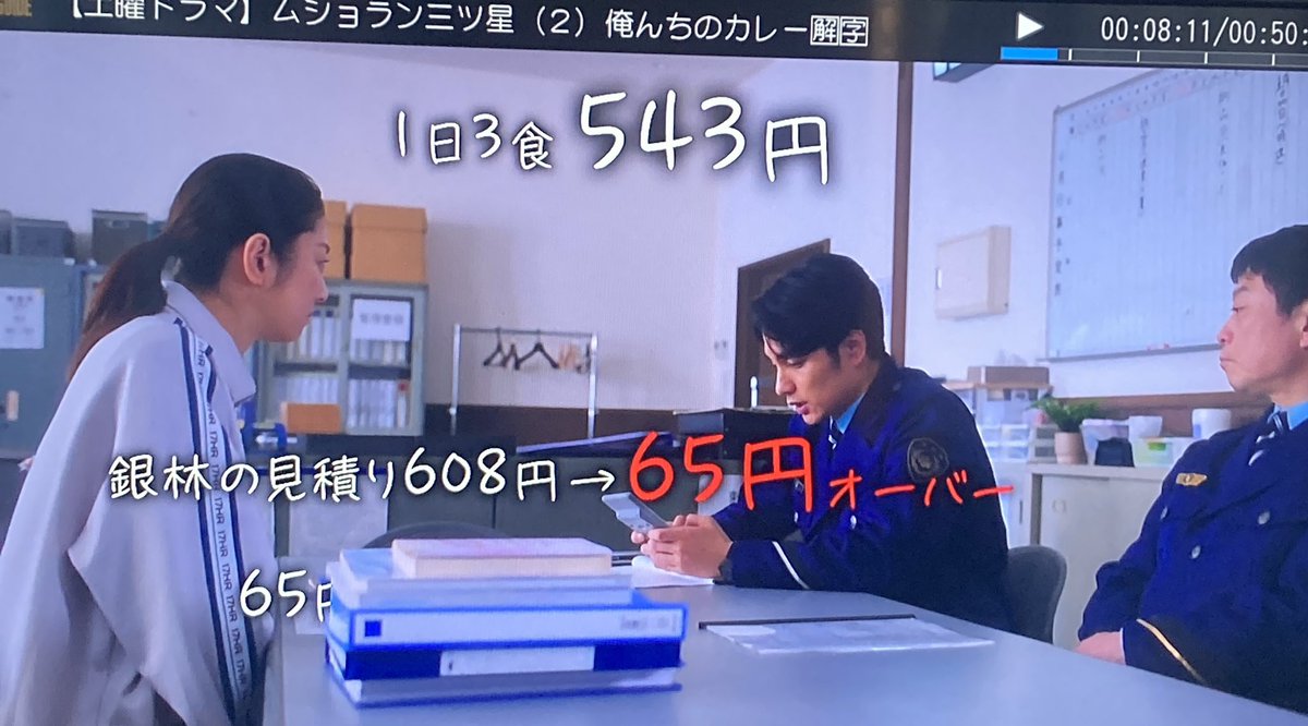 cawayo's tweet photo. ちょっと前に始まったNHKの土ドラ「ムショラン三つ星」という刑務所のご飯を作るドラマが面白い〜。
バナナやみりんを使えないのはめちゃくちゃ不便そうだなぁ…🍌 https://t.co/JZHFyFqQMZ