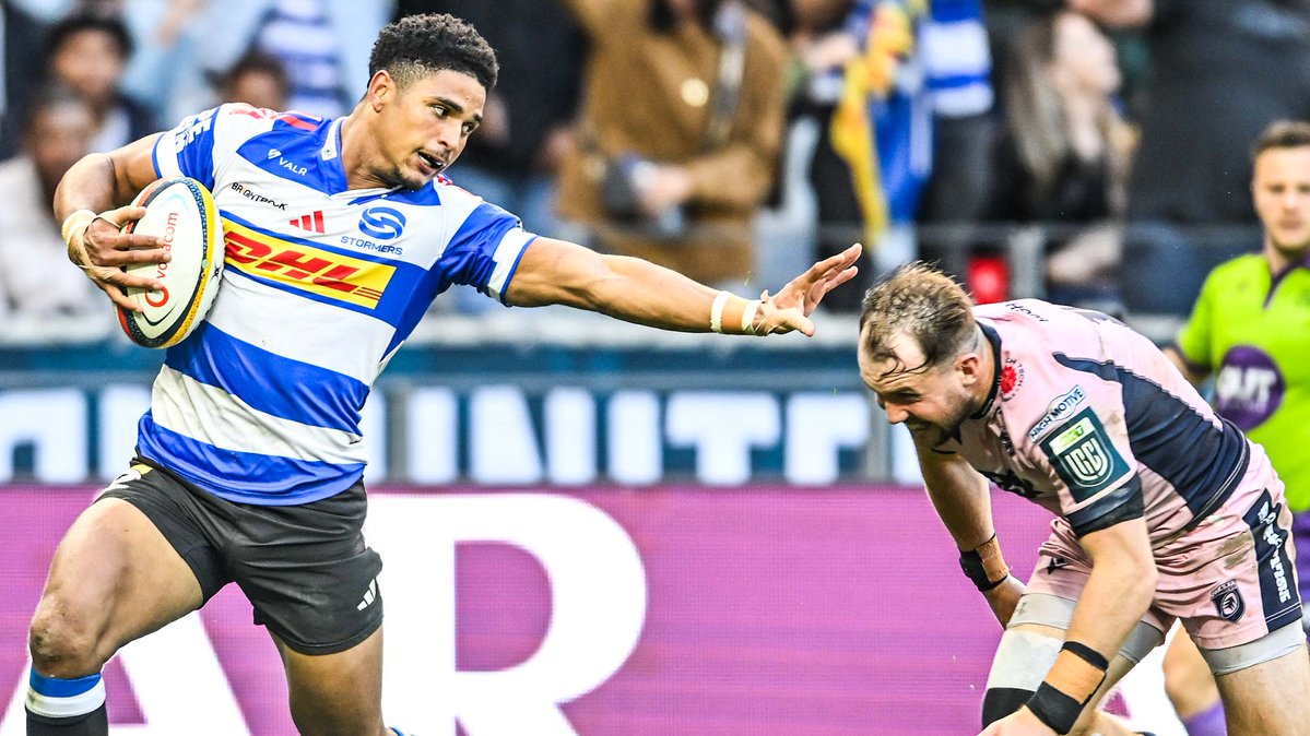 Springboks's tweet photo. The @BlueBullsRugby and @THESTORMERS are into the @Vodacom #URC semi-finals, but the @LionsRugbyCo's campaign came to an end - highlights, match wraps and more here: https://t.co/rW59qb27OU 🆙
#Represent https://t.co/cPPG04CDA3