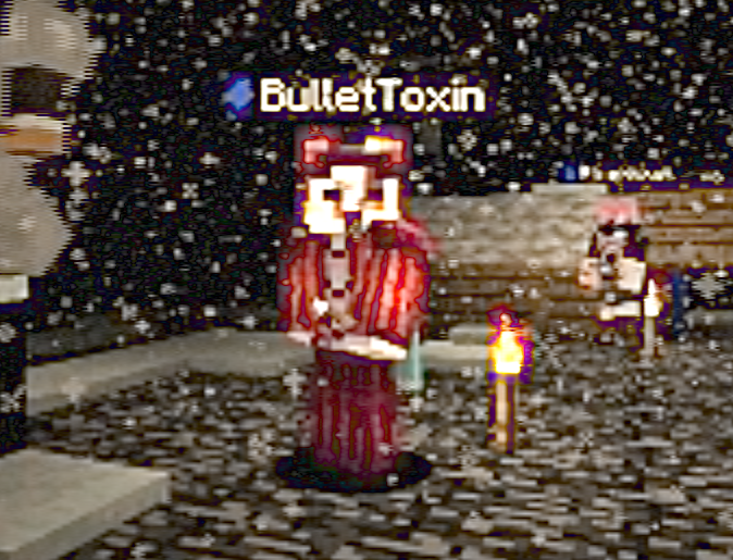 BulletToxin's tweet photo. Recently played Wonderland.jar with some friends and had a lotta fun! Definitely one of my favorite mods of all time

We even got to pretty much 100% everything there is so far! Which I can say is definitely uncommon for me! Wowza! Wowza!! o yea and these vhs shaders are awesome! https://t.co/U5GP5EtafG