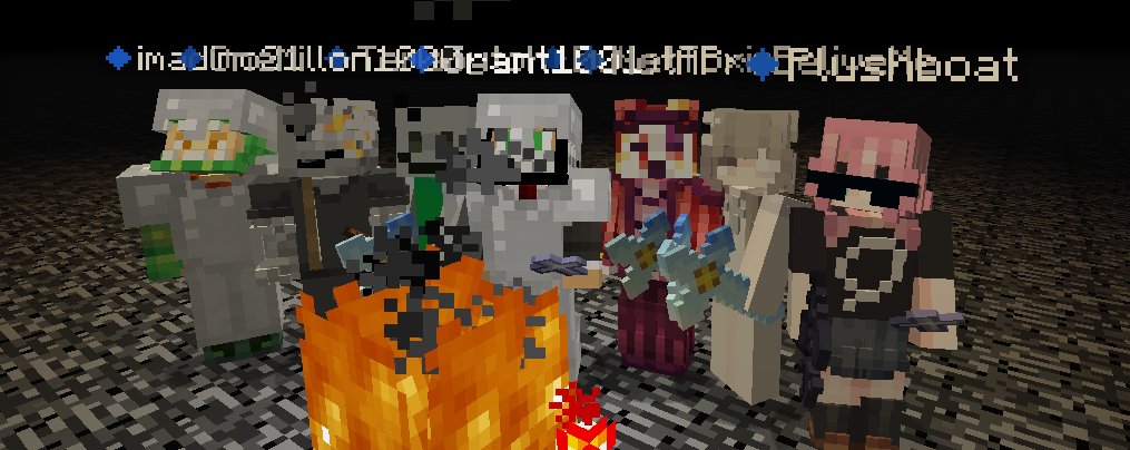 BulletToxin's tweet photo. Recently played Wonderland.jar with some friends and had a lotta fun! Definitely one of my favorite mods of all time

We even got to pretty much 100% everything there is so far! Which I can say is definitely uncommon for me! Wowza! Wowza!! o yea and these vhs shaders are awesome! https://t.co/U5GP5EtafG