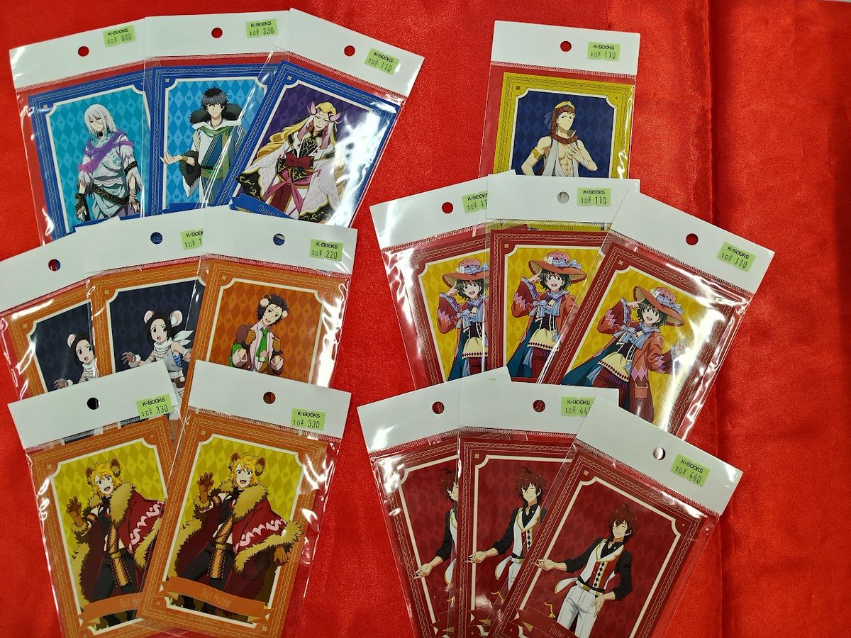 入荷情報】 「アイドルマスターSideM」より TRANSCENDENT T@LESの紙物
