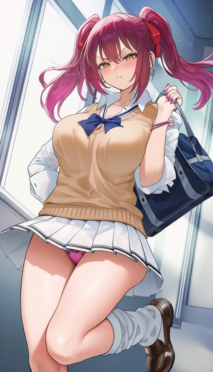 voidbunny's tweet photo. Gyaru style Amasawa Ichika https://t.co/FasrGhDLnQ
