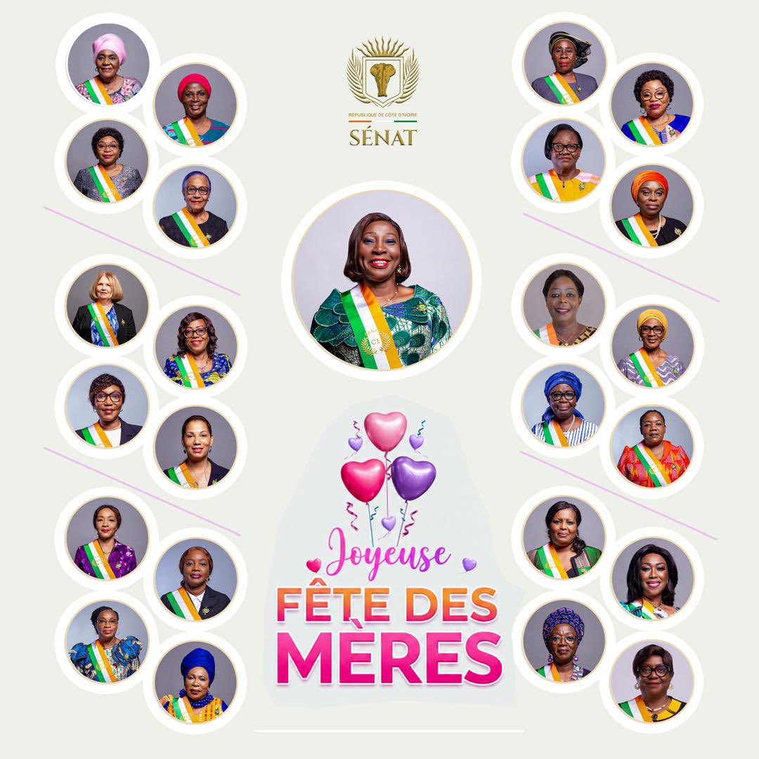 Senatci's tweet photo. Joyeuse Fête des Mères à toutes les mamans de Côte d’Ivoire et d’ailleurs ! 

#FêteDesMères https://t.co/lbTvfiq4aZ