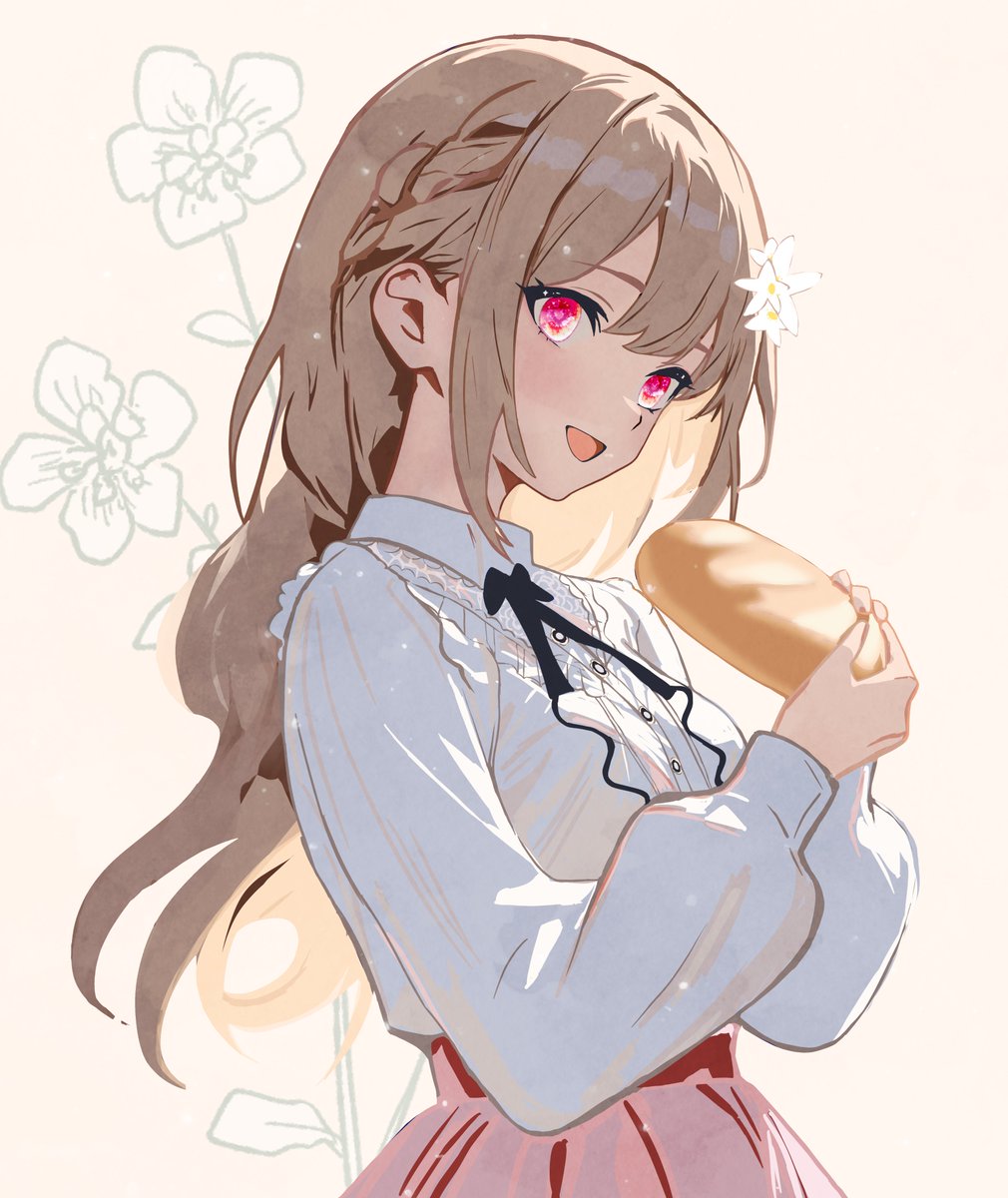 aicalg's tweet photo. パーーーンを食べる面白お姉さん https://t.co/9hDT3uXAB9