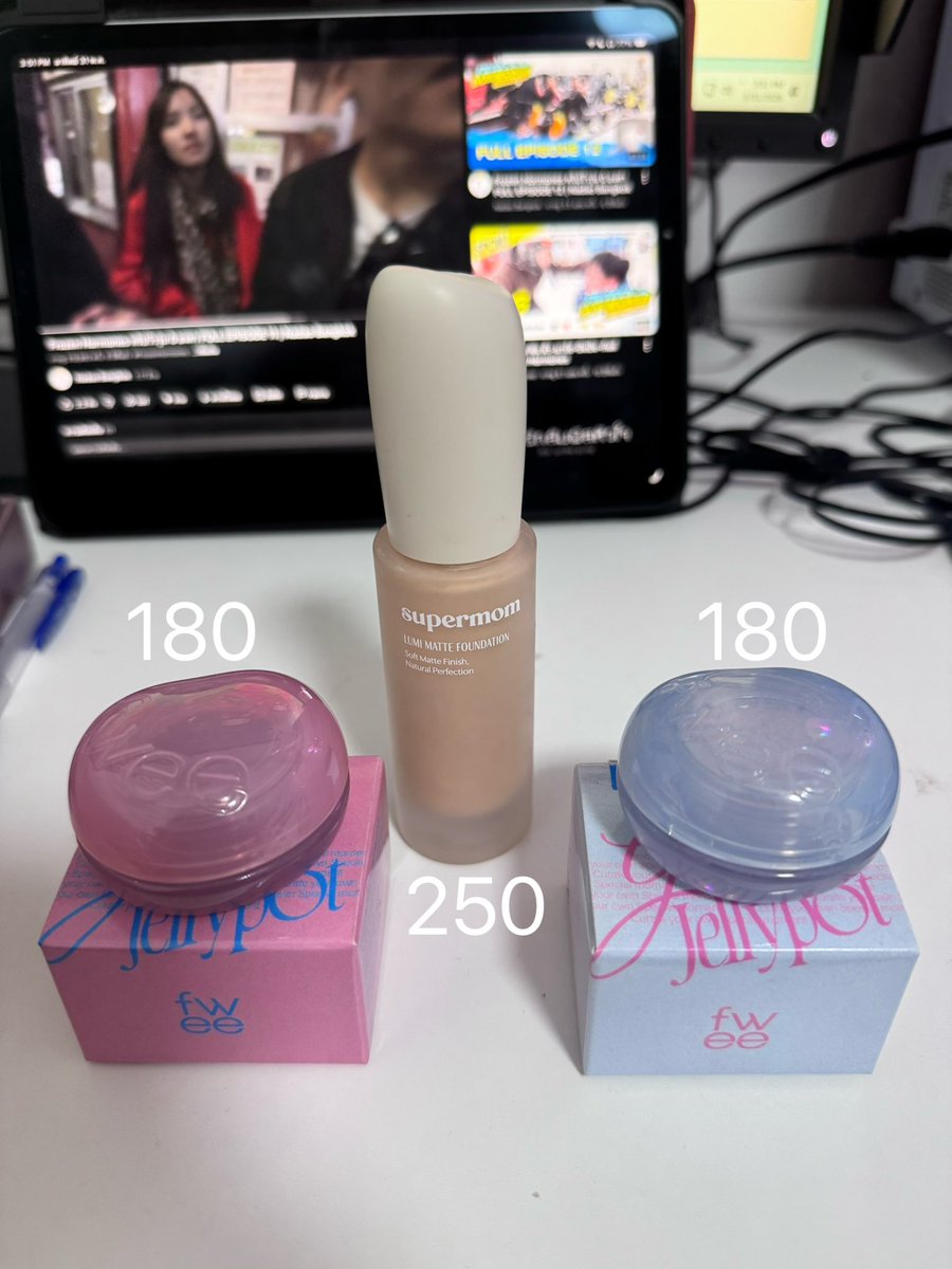 datgurlangie's tweet photo. 💐 ส่งต่อคสอ
- รองพื้น supermom สี22w เหลือประมาณ 60-70% 250รวมส่ง
- fwee jelly pot สี js03 , jh00 (ไฮไลต์) 180รส

พต dm ka ✨
#ส่งต่อ #ส่งต่อเครื่องสำอางค์ #ส่งต่อเครื่องสําอางค์มือ2 #ส่งต่อเครื่องสําอางค์มือสอง #เครื่องสําอางค์มือ2 #บีน่าพร้อมส่ง https://t.co/WMsQsOQghx