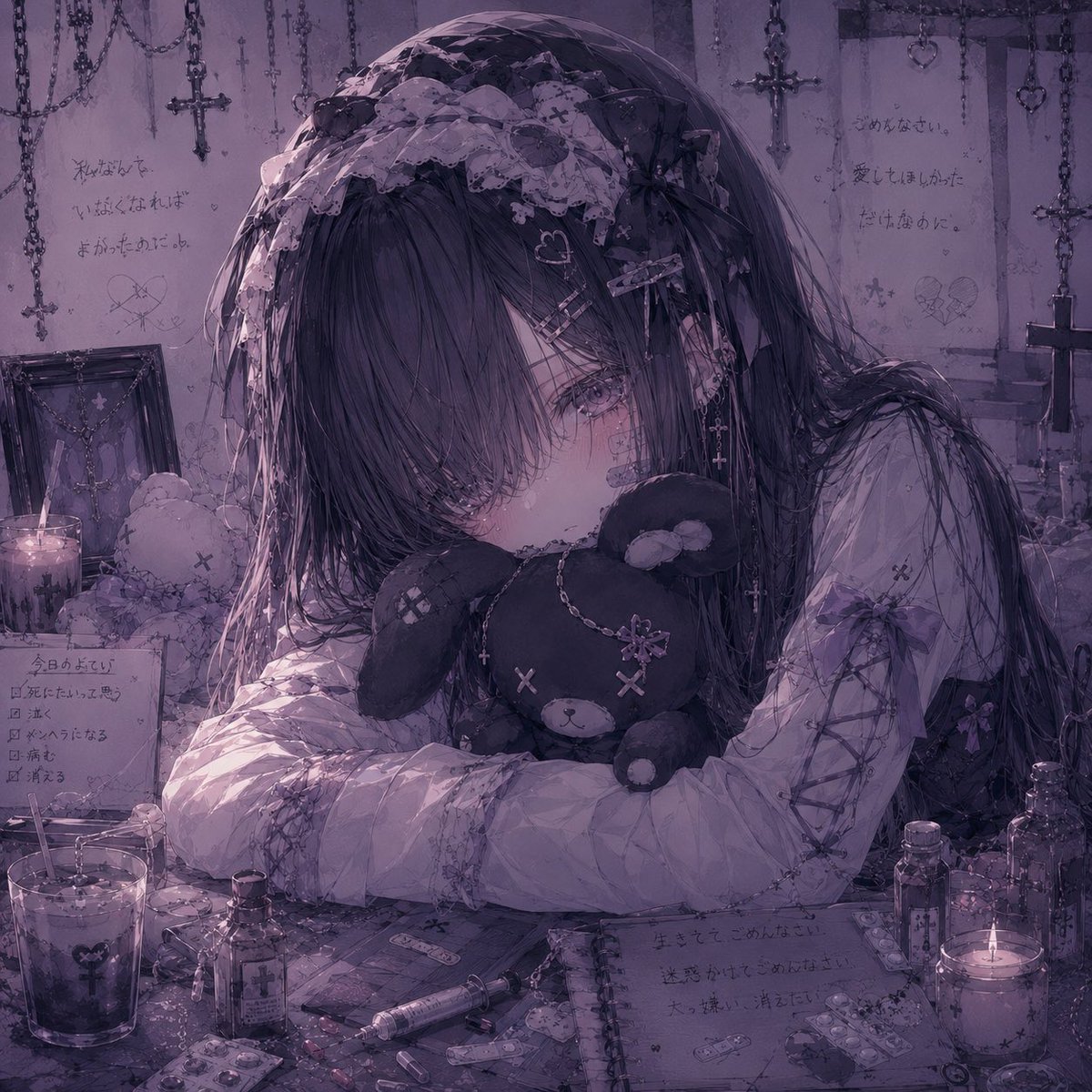 結 雨 。 tweet media