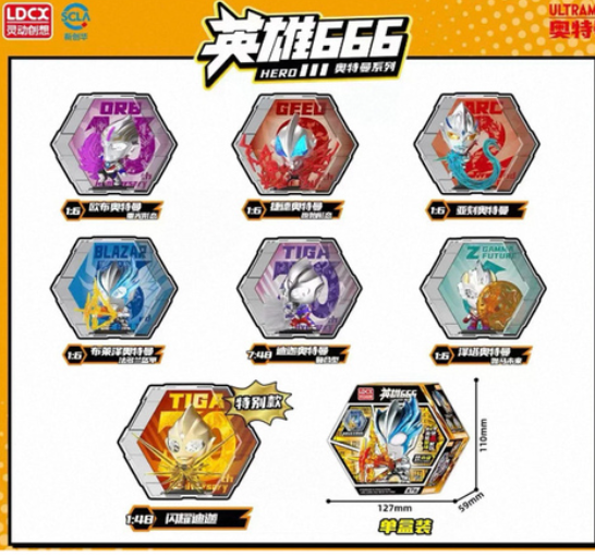 JQ_TREND's tweet photo. おもちゃ LDCX TOY 灵动创想 奥特曼英雄 英雄666 ランダム6体セット第1弾 発光不可
https://t.co/AWHMMlCUTv
第2弾 発光可能
https://t.co/hgxAlraAmC
第3弾 発光可能
https://t.co/gGcHg0pwHF
#ウルトラマンティガ #ウルトラマン #ULTRAKAIJU #ウルトラ怪獣 #サイバーゴモラ #Gomora #KINGJOE #キングジョー #ダークバルタン #DarkBaltan #DARKLUGIEL #ダークルギエル #グリーザ #Greeza #布鲁可 #Blokees #ブロッキーズ #LegendEdition #ウルトラマンティガマルチタイプ #宇宙ロボット #キングジョー #ベリアル #Beriaru #ウルトラマンゼロ