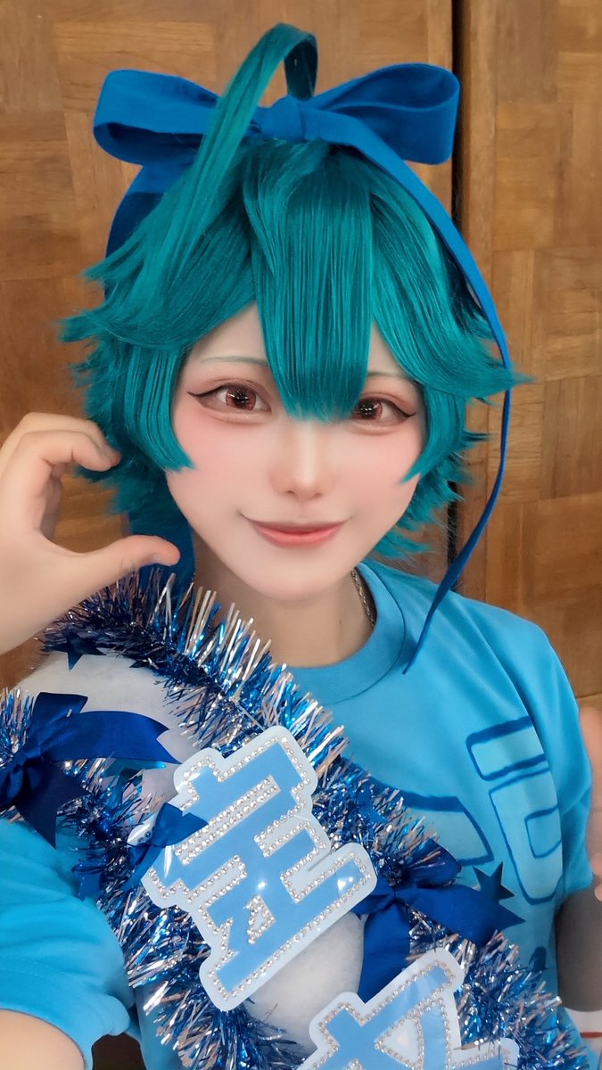 Banira_cos's tweet photo. ⚠捏造衣装
ライカで参加してました〜！！
めっちゃ楽しかった♡青組最高💙
主催のみんなも楽しい運動会をありがとうございました！！
#マイク置いて走れ_ESアイドル大運動会0531 https://t.co/ccMf86Ek4h