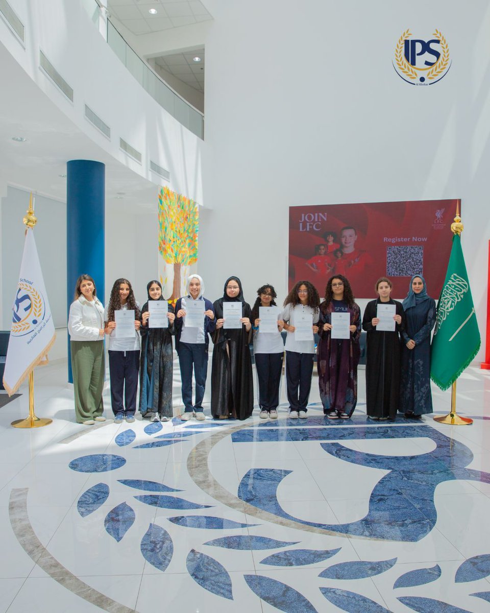 ips_ksa's tweet photo. Grade 7 students collaborated with Black River Public School in Michigan, USA, to create interactive digital magazines showcasing life in Saudi Arabia and at International Programs School. https://t.co/M5wJT56PBb