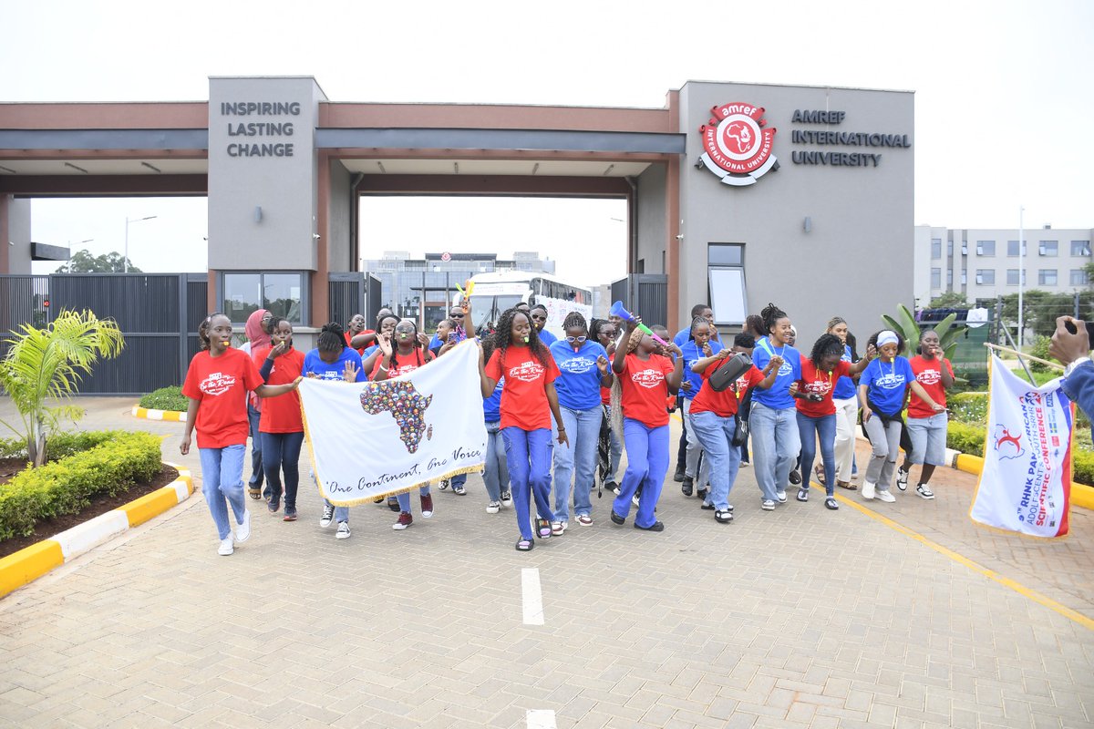 mwangaleMI's tweet photo. The flag off to the 9th #RHNKPanAfricanConference2026 is now official 🥳🥳🥳 we are on the road to SRHR freedom where Youth Voices are heard and included. @rhnkorg @AmrefUniversity @IPPFAR @NCPD_Kenya @AfricaCDC @nellymunyasia @ReproRightsAFR https://t.co/vJ2swP9sAx