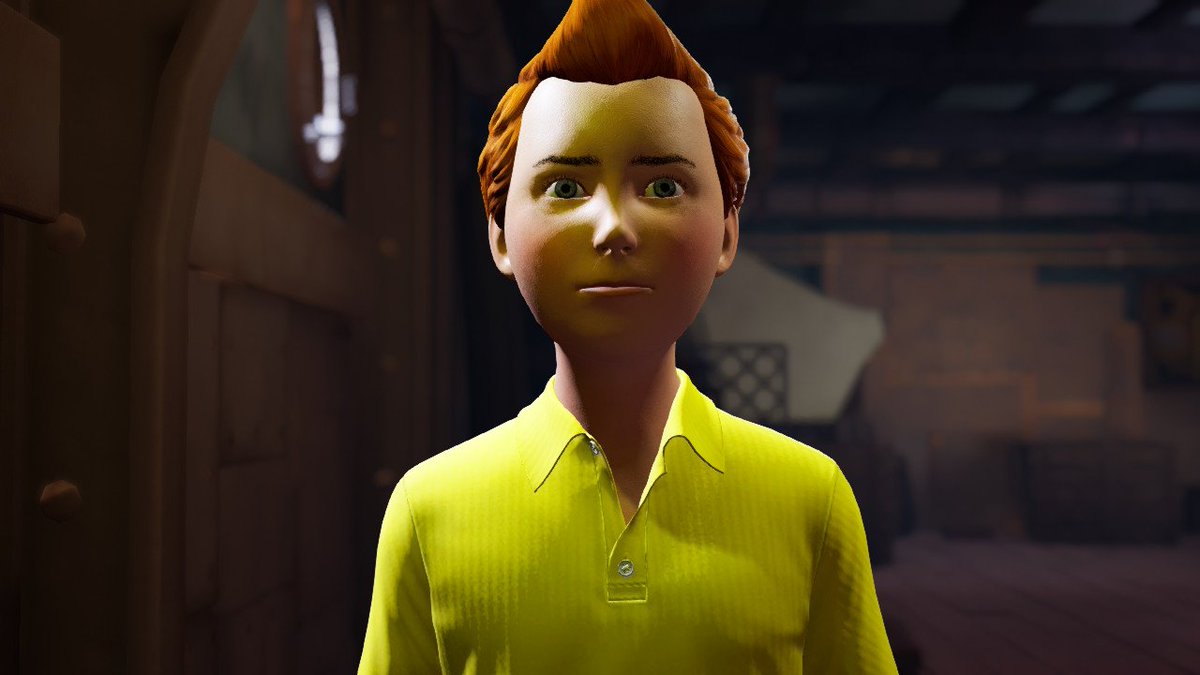 _clemparker_'s tweet photo. Ce jeu est un ratage esthétique complet ... niveau technique aussi c'est le naufrage... #Tintin #microids https://t.co/vXuyRU8PEQ