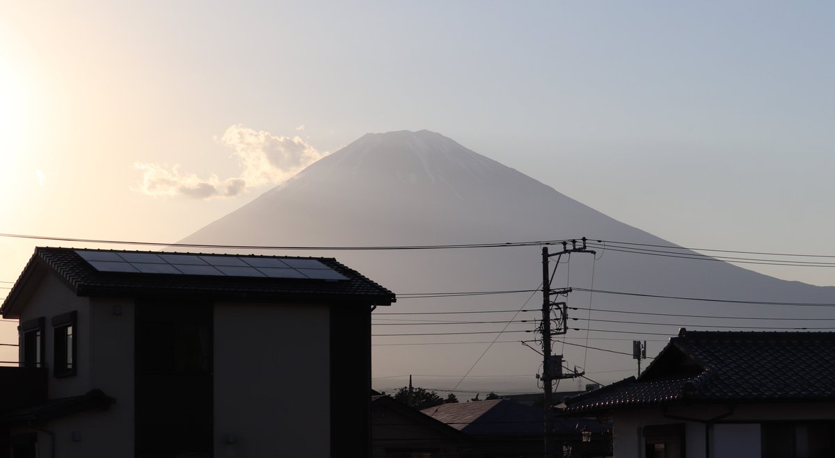 ひろまつ　今日の富士山 tweet media