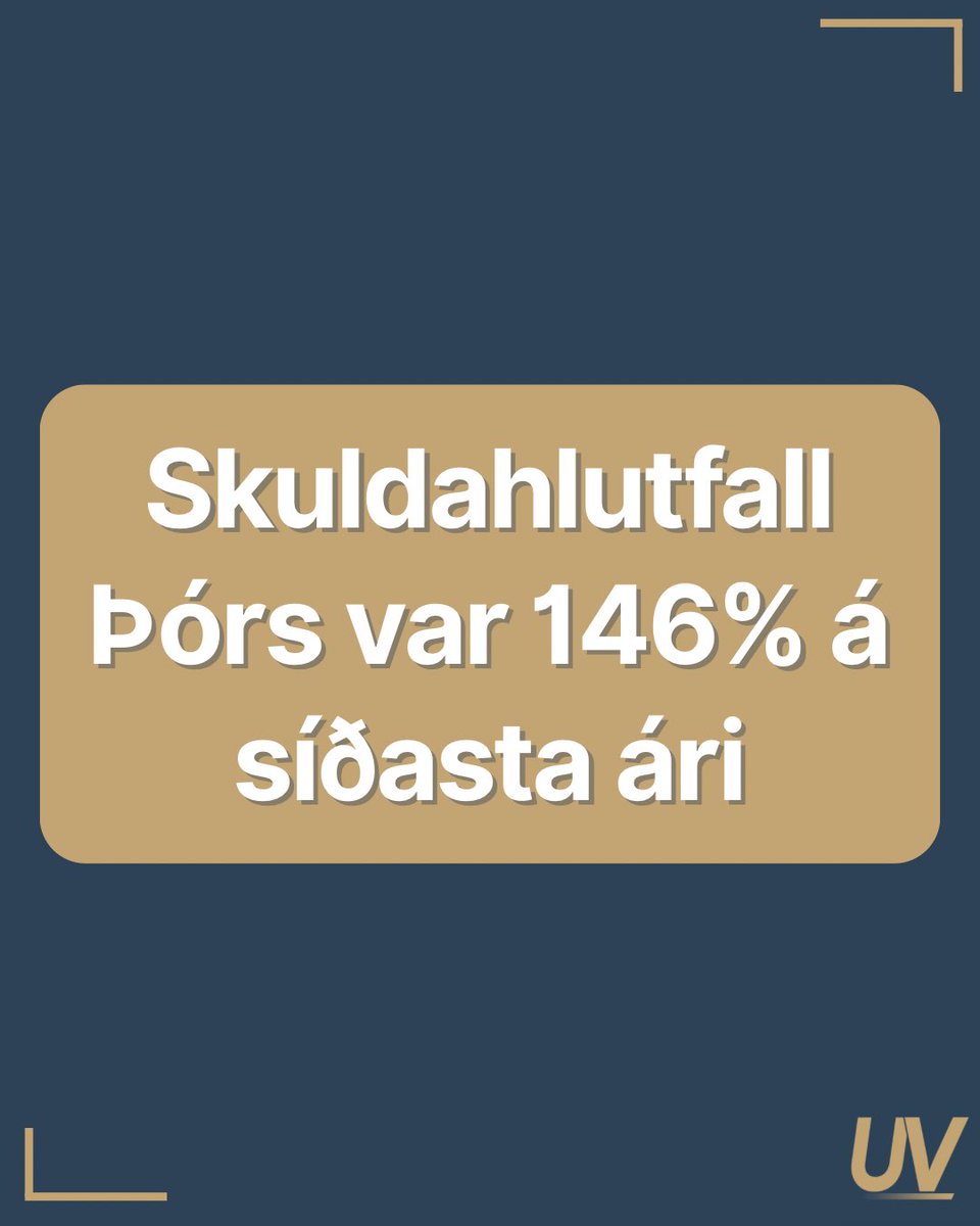 utanvallar's tweet photo. Í ársreikningi Þórs má meðal annars sjá að skuldahlutfallið hækkaði mikið á milli ára

Greinin var birt á bæði https://t.co/05OTECzLjb og https://t.co/tXT8AfhLiD

https://t.co/ghqg5PTM67

https://t.co/6udUkSrjhz https://t.co/7omEcsLrOE