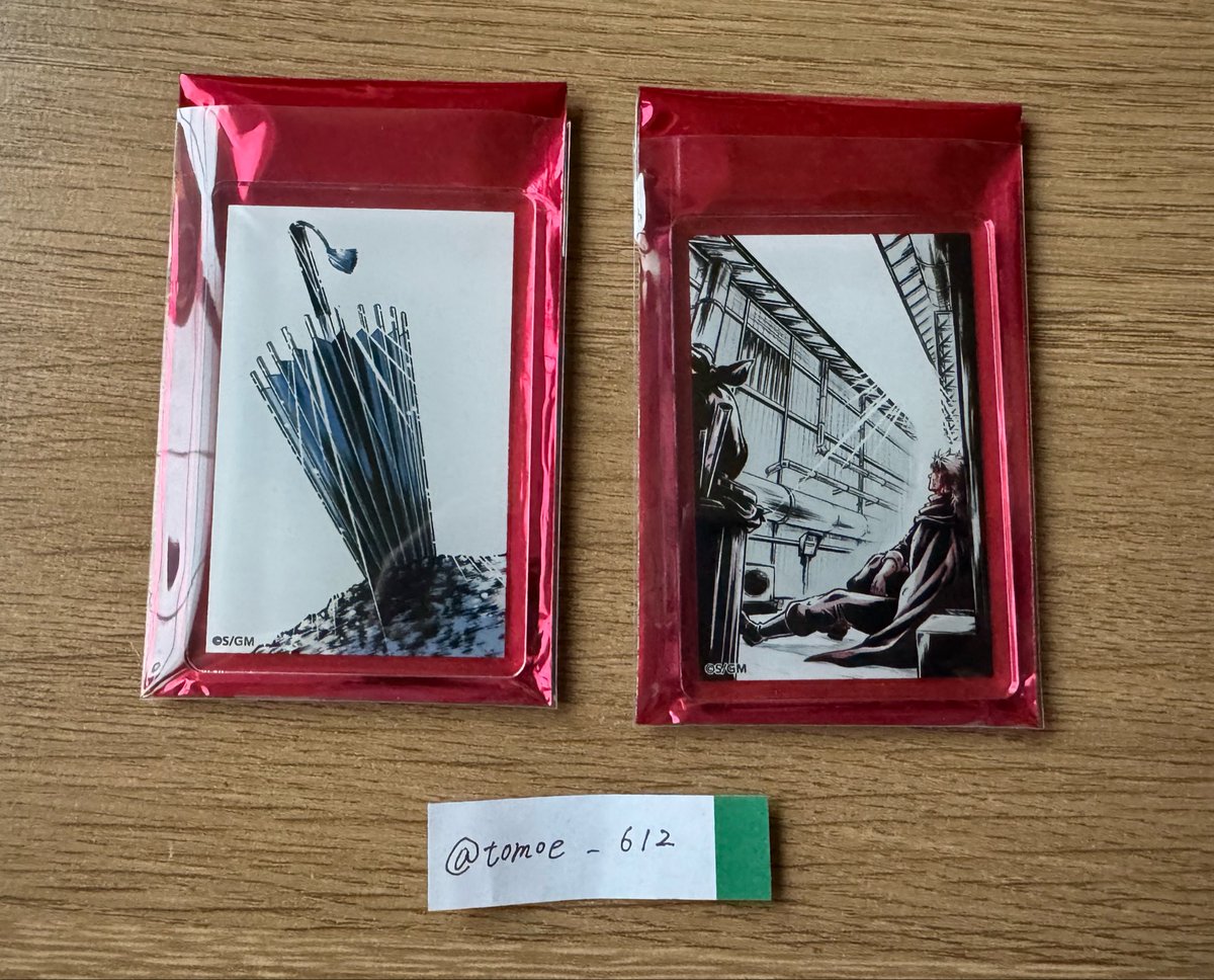 tomoe_612's tweet photo. 交換 銀魂 吉原大炎上 4DX アクリルマグネット

譲】画像 2点 (鳳仙, 阿伏兎)

求】画像2枚目

郵送での交換が可能な方、お気軽にお声掛けください。 https://t.co/1WxrZMq81X