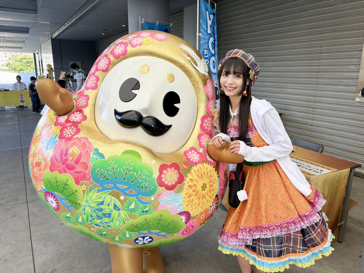 ごほうび浪漫博 2日目MCの、ゆっふぃーこと寺嶋由芙でした！ 「かわい