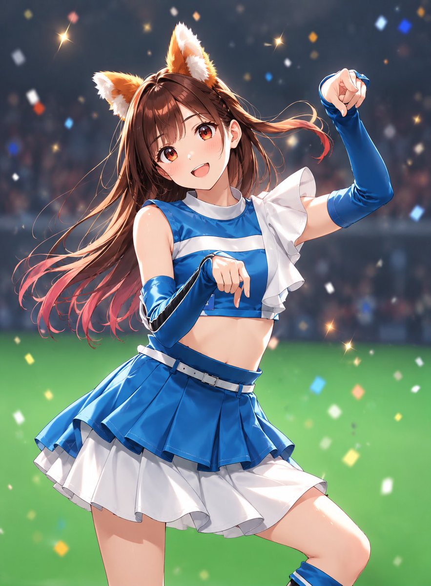 ko_AIedit's tweet photo. 「みんなっ！一緒に踊ろっ♪✨
ほらほら、君も恥ずかしがってないで！ “こんこん🦊”って一緒にやるの！」

#AIイラスト
#AIart
#水原千鶴
#一ノ瀬千鶴
#彼女お借りします
#かのかり https://t.co/YWCG5WkB4l