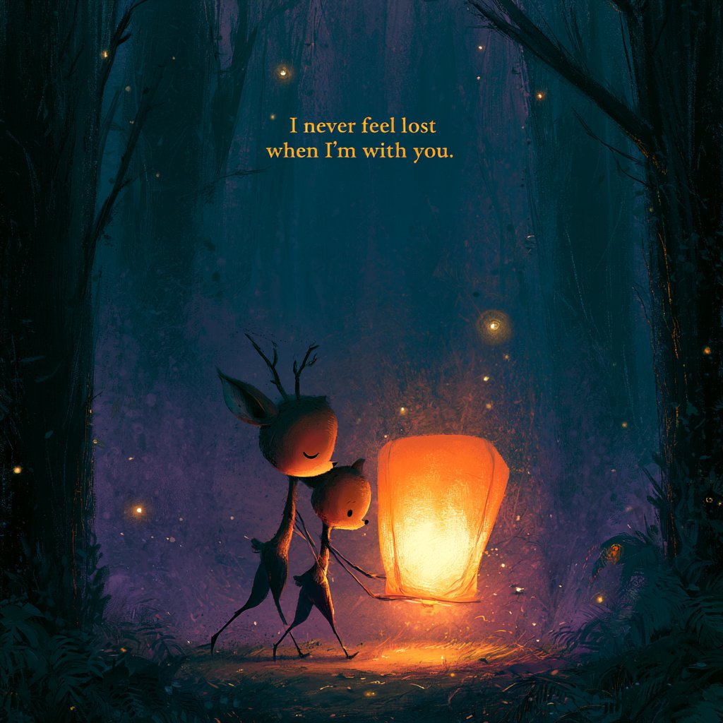 Nightbloomc's tweet photo. I never feel lost when I'm with you. https://t.co/8YmnSAQ4NG