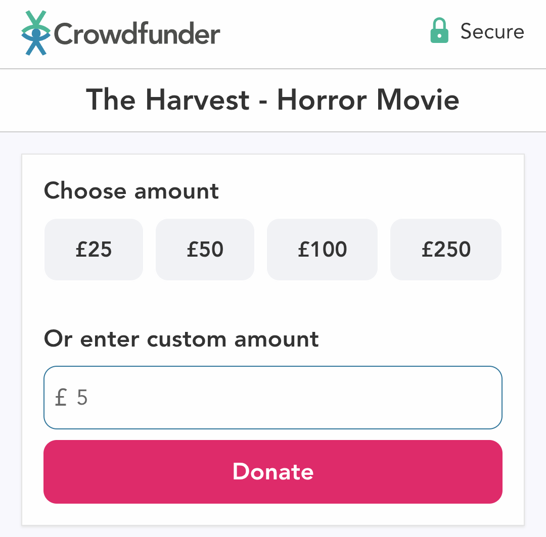 scifind's tweet photo. Anyone want to donate £5 to our #horrormovie #crowdfunder and bring the total up to a round number?

https://t.co/m7QQ8HlawK https://t.co/6REbu9gUIj