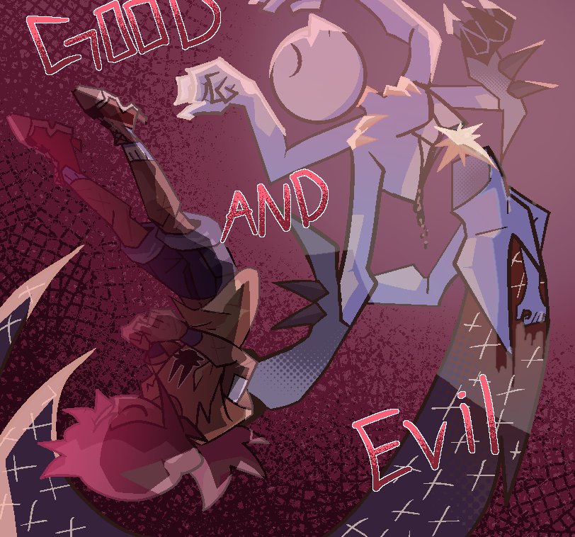 Rune20090's tweet photo. Good and Evil https://t.co/ZJH6rX7zir
