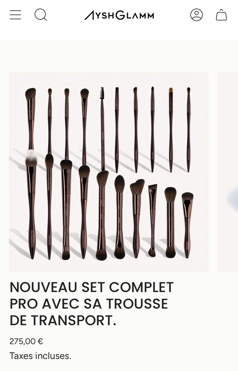 Salsorahhh's tweet photo. Mais attendez des pinceaux à ce prix là ça vaut le coup ?? Peut être je suis folle https://t.co/Jbn9f5RRcD