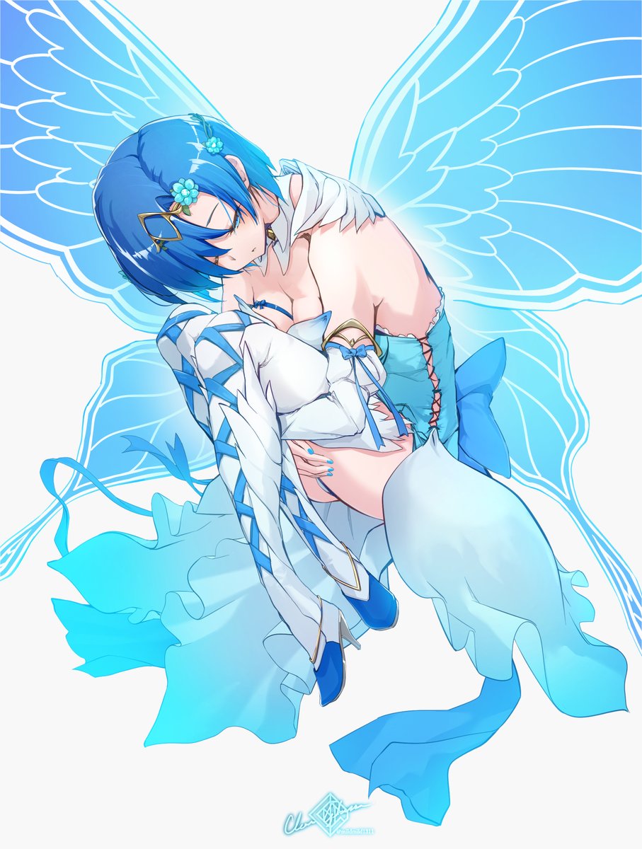 mildmild1311's tweet photo. FE女子アレンジリクエスト！
ファイアーエムブレムエコーズよりカチュアさんを妖精さん衣装で描いてみましたよ✨

#FireEmblem https://t.co/Brgj8Z7IzO