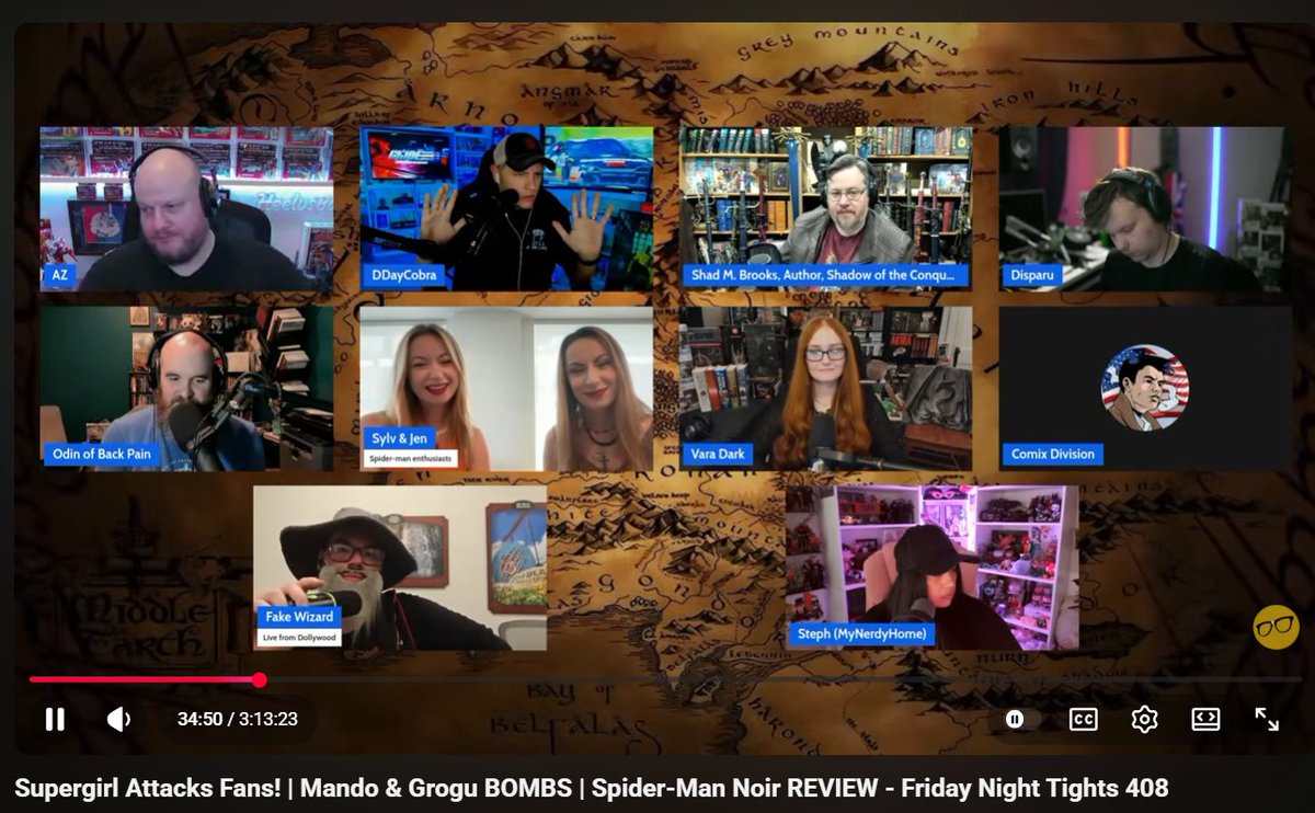 Nerdrotics's tweet photo. Watching FNT without me.
9/10
It loses a point for no Ryan, it gains a point for no Beardo. https://t.co/INJFzVtDes