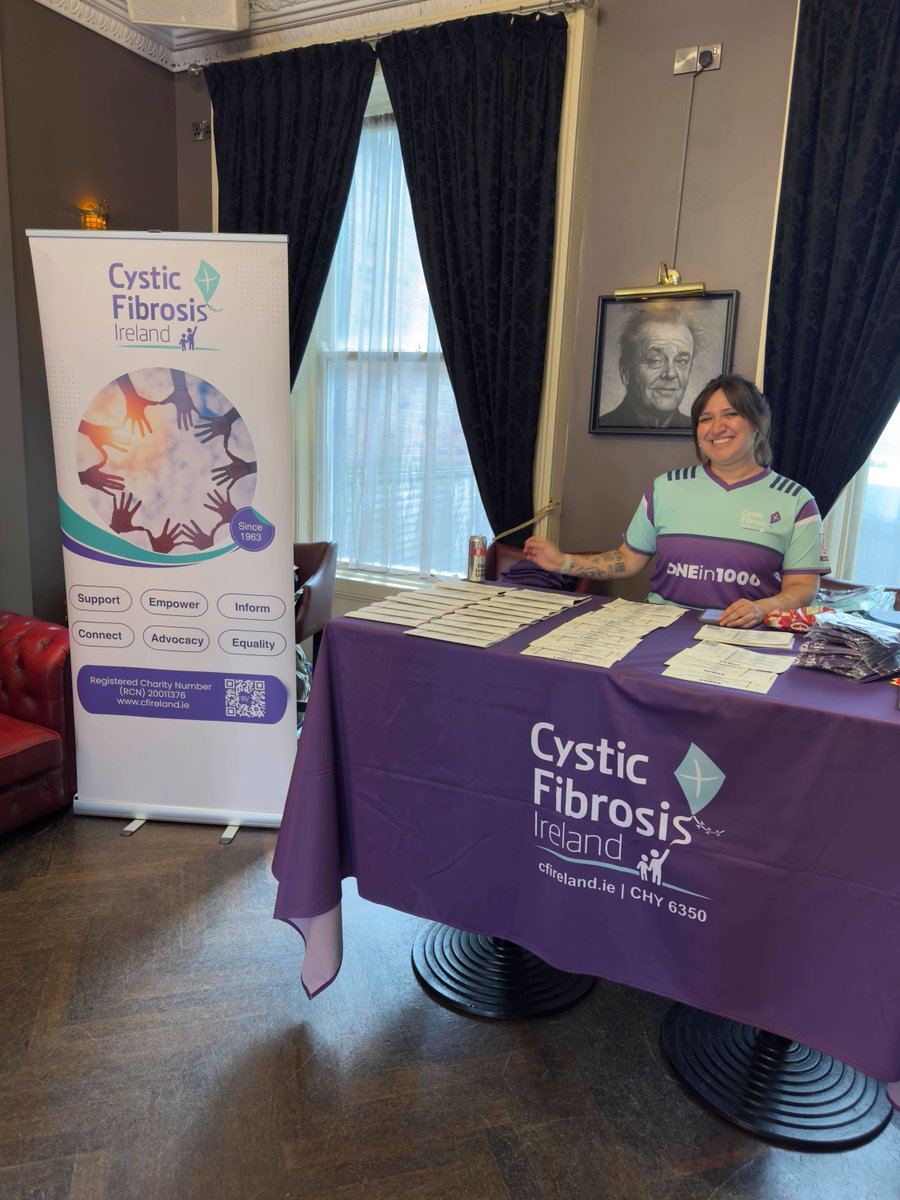 cf_ireland's tweet photo. We’re all set at @TheBlackDoorD2 to welcome our amazing #OneIn1000 Team! 💜

Before the Vhi Women’s Mini Marathon, swing by for your: ✅ Bag drop
✅ Snacks &amp; drinks
✅ Warm-up with Team Three Six Five
✅ A quick team photo!

Let’s do this! 💪
#OneIn10002026 #CFIreland #VhiWMM https://t.co/MXNzkgG6VD