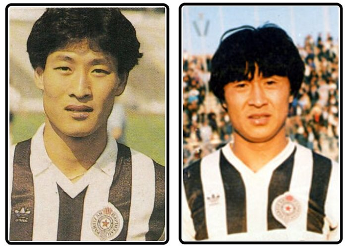 ExtremeFootbal4's tweet photo. FK Partizan Belgrade 1988/89 won the Yugoslavia Cup with two Chinese players, Liu Haiguang and Jia Xiuquan, the earliest Chinese footballers to play in Europe. https://t.co/bpmsS7jFoY