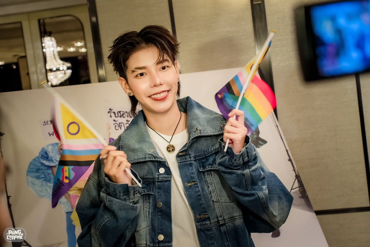 nookpaiofc's tweet photo. Proud to be Pride. 
Proud to be PAIPAI🏳‍🌈

OUR PRIDE IS PAIPAI

#BangkokPride2026
#ป๊ายปายโอริโอ้ #cnp_orio https://t.co/lYek3HyiwT