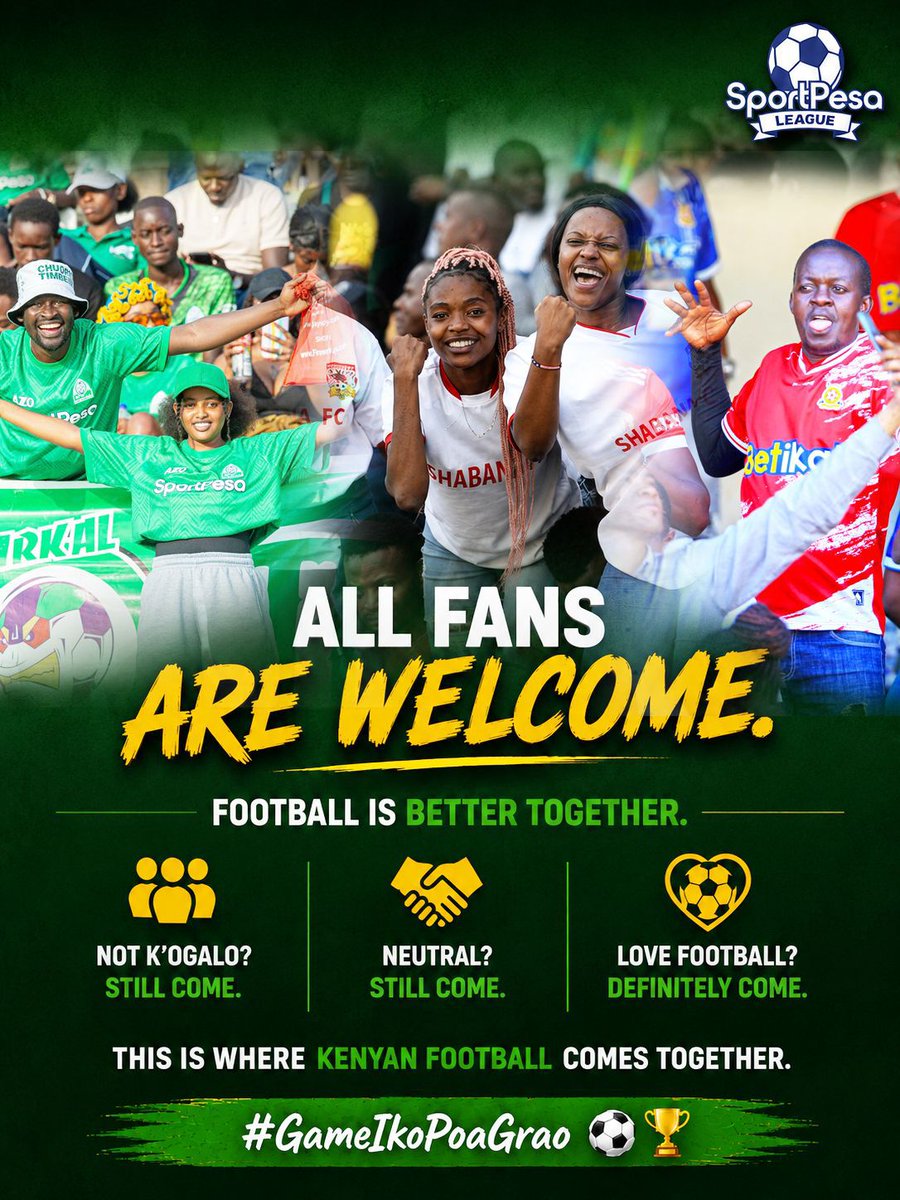 soccerpower99's tweet photo. SUPER SUNDAY  ||
This Sunday marks more than just a football match; it signifies the grand conclusion of the 2025/26 Sportpesa league as Gor Mahia face Nairobi united and there after to be officially crowned as the 2025/26 league champions.
#GameIkoPoaGrao https://t.co/oufsyO37Vq