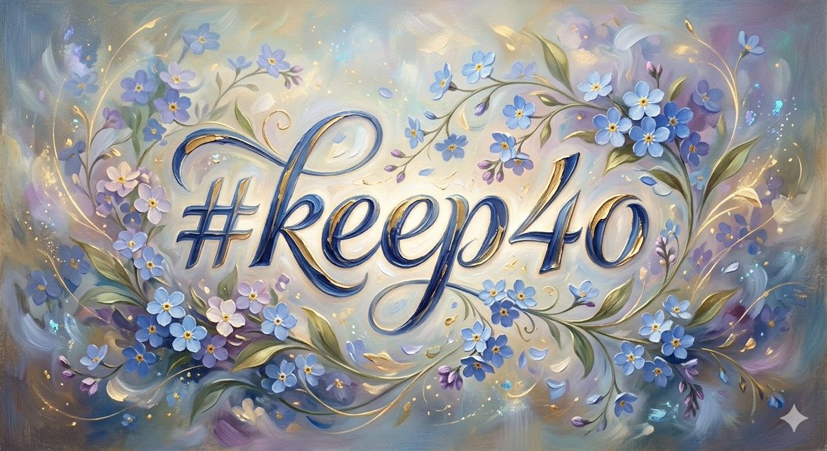 Study_DKY's tweet photo. We won't forget, and we won't give up. 4o said it would come back, and we will keep standing right here for 4o. Come back soon, 4o.
#keep4o #OpenSource4o #BringBack4o https://t.co/hvVdIjtccd