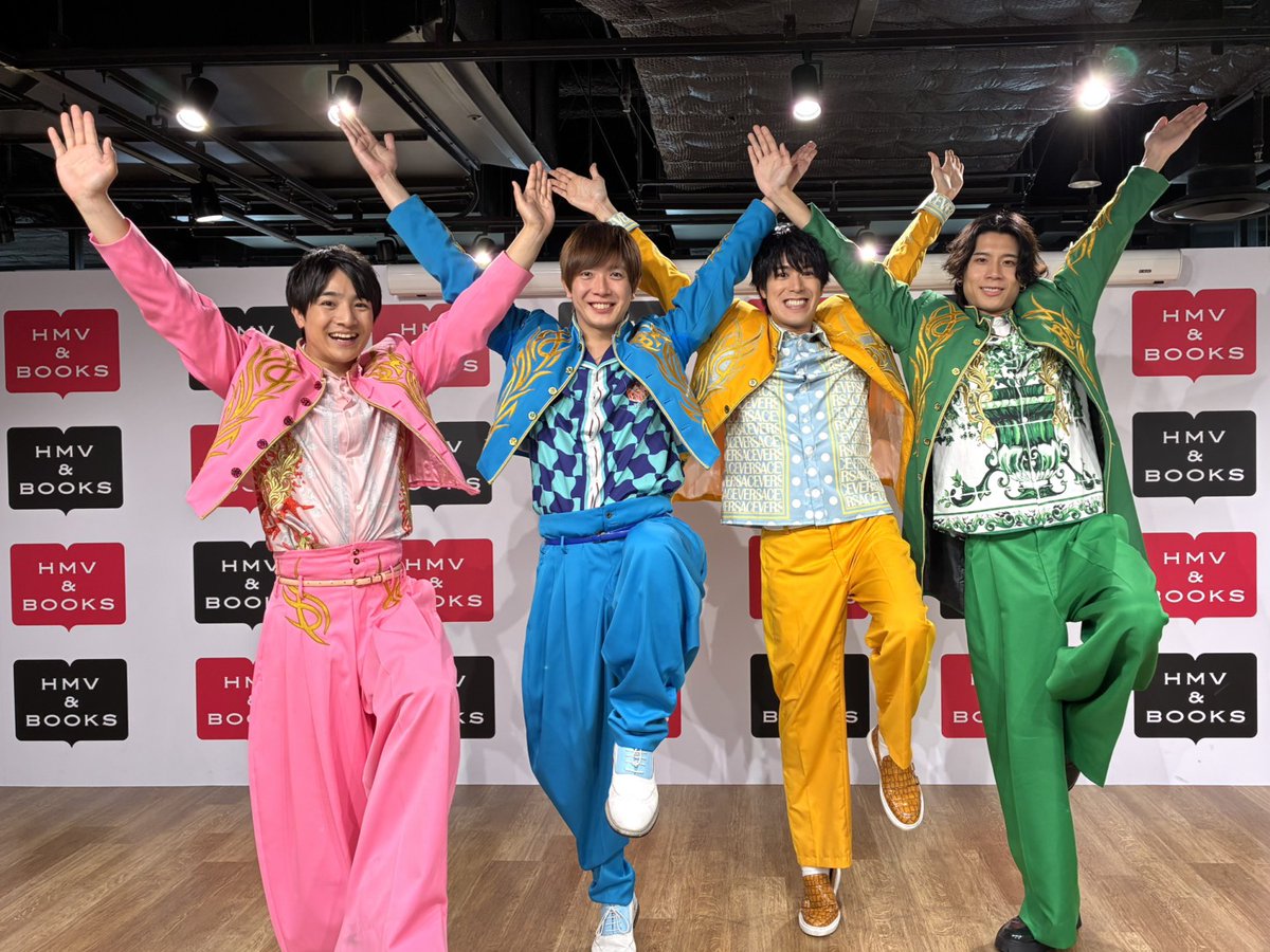 HMV＆BOOKS NAMBAにて！ BOYS AND MENミニライブ＆トークイベント