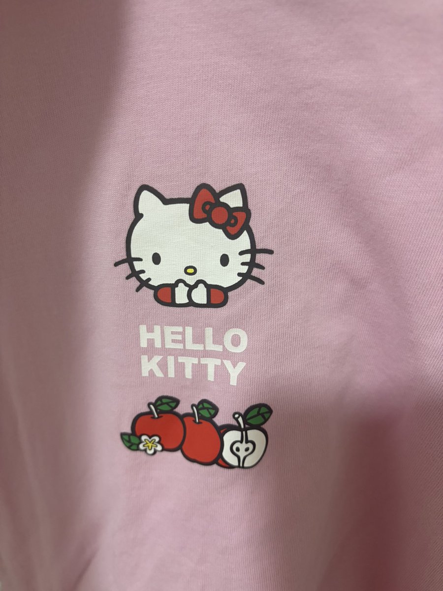 261kkkk_'s tweet photo. จะส่งต่อตัวละ 200 มีใครจะซื้อต่อปะ sanrio uniqlo 🥹 อ้วนขึ้นใส่ไม่ได้ละ #sanrio #ซานริโอ้ #ตลาดนัดซานริโอ้ #เสื้อซานริโอ้ #เสื���อคิตตี้ #เสื้อมือสอง https://t.co/TIrj3ATo8n