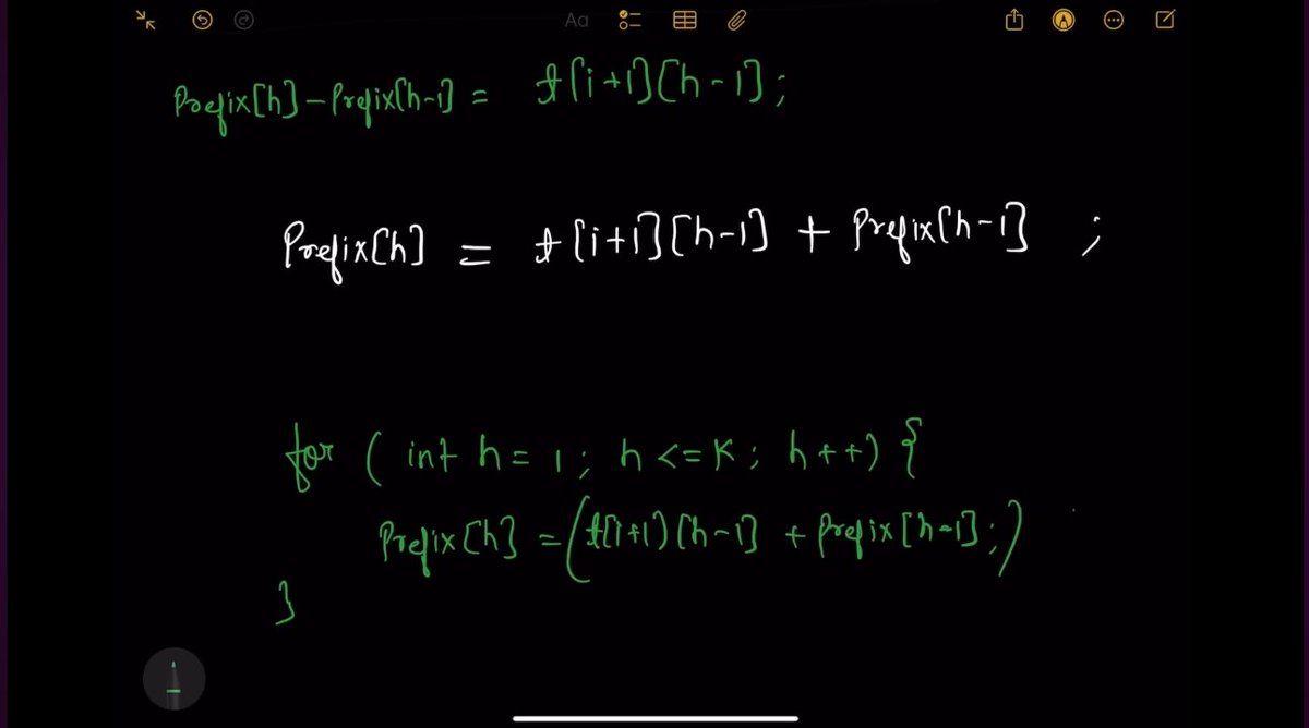 AzadKumar161440's tweet photo. 🚀 Day 85 of #100DaysChallenge

📚 Topic: Dynamic Programming (DP)

 Tandon for their valuable guidance throughout this learning journey.
💻 Consistency + Practice + Learning = Growth

#DynamicProgramming #DataStructuresAndAlgorithms #DSA #LeetCode #ProblemSolving https://t.co/gspyUkBp6T