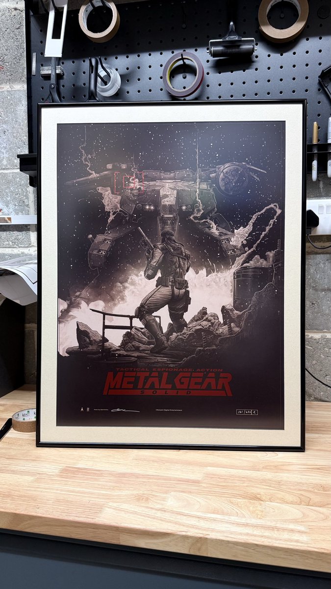 FrameAGame's tweet photo. I frame gaming memories for people every day. This is the latest one I’ve done for myself and it’s quite special to me. 🫶 https://t.co/moHJflmDS6