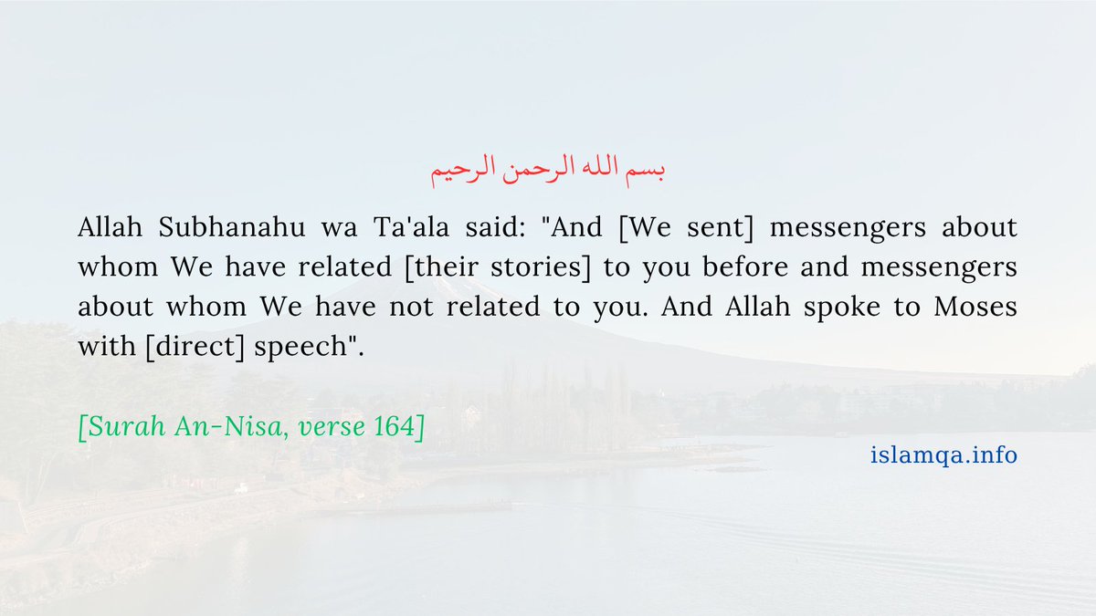 superwpm's tweet photo. Allah (SWT) sent many prophets and #messengers to guide people in the #world. https://t.co/9vpSiRfcgj