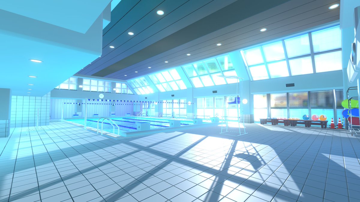 Trance Swimming Pool （Udon Ver） By:Trance_Mode[JP] https://t.co ...