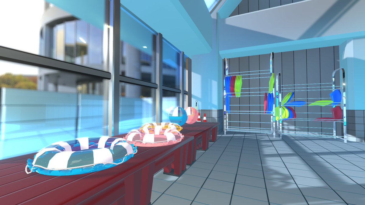 Trance Swimming Pool （Udon Ver） By:Trance_Mode[JP] https://t.co ...