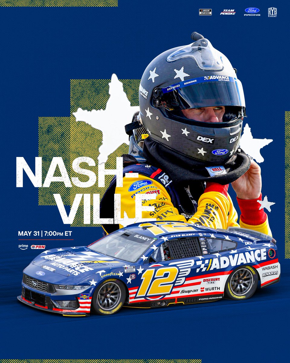 Blaney's tweet photo. RACE NIGHT : 7PM ET on @SportsonPrime https://t.co/98L096GeSY