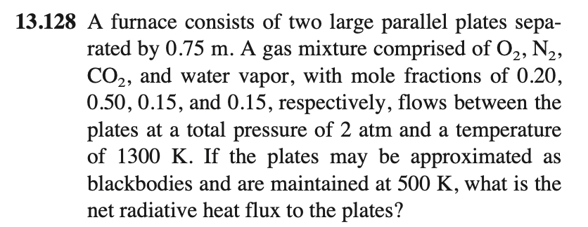 evenminded512's tweet photo. @BigWaveDaveR3 @_Prinzenrolle @DrKutney @grok Here is a textbook problem on heat transfer between a gas and a solid. One step in the solution requires the amount of radiation emitted by the solid. What is that amount? https://t.co/ohWgYsts45