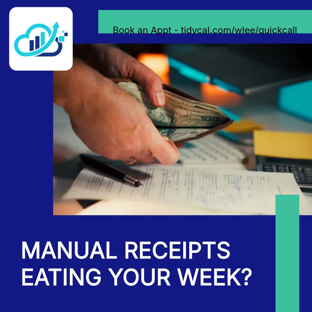 WLCoaching's tweet photo. Manual receipts are eating your week. 🛑 If your bookkeeping still feels like typing, you don’t need more “work”—you need automation in QuickBooks Online. Here are 5 switches to set up: 1️⃣ Snap receipts in the QuickBooks mobile app—AI extracts and matches. 2️⃣ Build invoices with https://t.co/w87ZPyPtI0