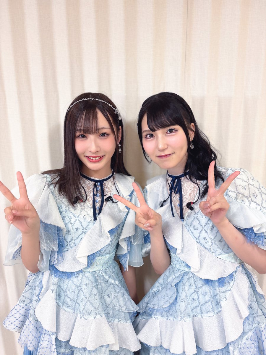 oki__yuuka's tweet photo. #石田千穂卒業コンサート
「笑顔のチャンス」「僕はこの海を眺めてる」
2曲出演させて頂きました。
PR部隊での千穂さんとの思い出が沢山蘇ってきました。改めてご卒業おめでとうございます！！生意気な後輩ですがこれからも仲良くしてください🐰いえっ https://t.co/vIDouXwUDm