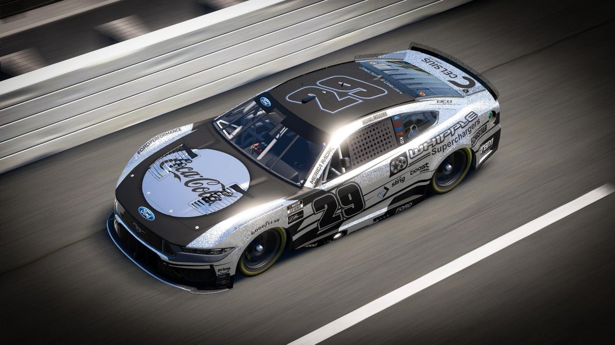 SimWrapMarket's tweet photo. Whipple Superchargers - NASCAR Class A - 142 by Russell B. https://t.co/5FYslaKPhh