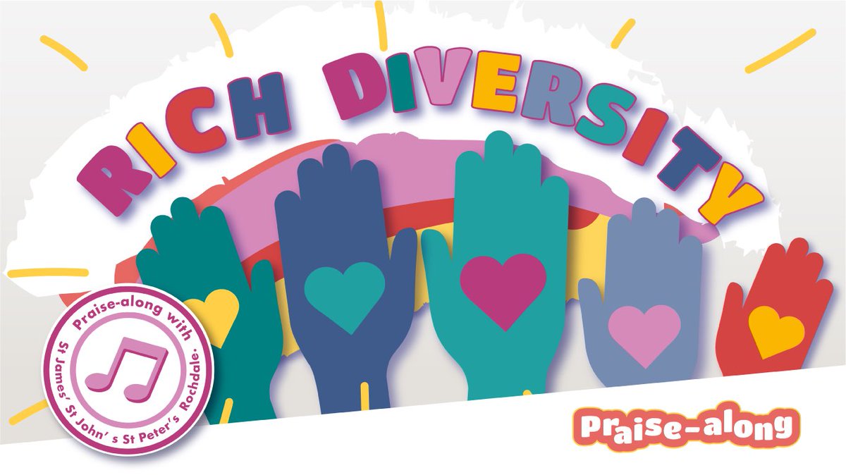 Praisealong's tweet photo. Our groovy song “Rich Diversity” is ready for schools to use in collective worship assemblies this June! 

Register your school for more free monthly songs and accompanying leaders’ notes for collective worship at:

https://t.co/VhbSczIEE3

Everyone is welcome to join in. 🙌 https://t.co/lYdnAK535S