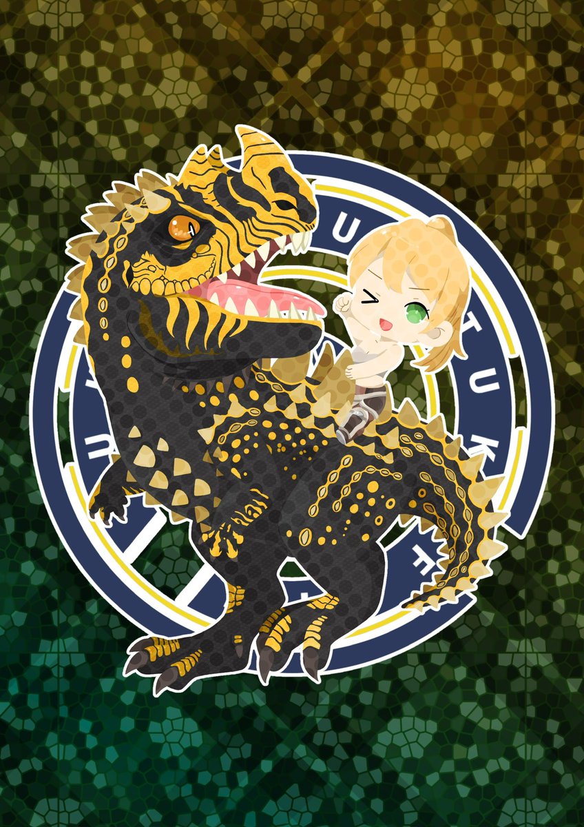 SS38529630's tweet photo. 月冬さん🌙配信復帰お祝いに月冬さんと画像の黄金ケラトサウルス描かせていただいた‼️‼️これからも配信、動画も楽しみにしてます😊
 #ぴくふゆ https://t.co/Z95V2vmySA