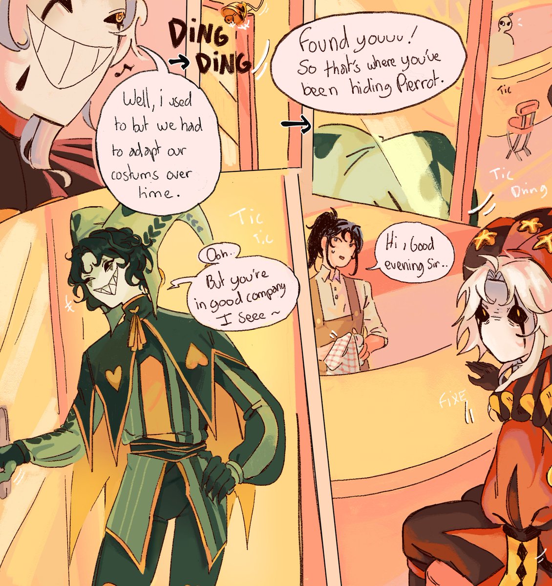 rapha_llz's tweet photo. Day 2 Part 1/3
7pages

I died at least 4 times doing this comic...
The day 2 is divided into 3 parts, I'm gonna try to post one part every week but it's not a promise.
Anyways i hope y'all enjoyed it, feel free to give any retour.
#thefreakcircus
#Tfc https://t.co/To5FJ1sYYq