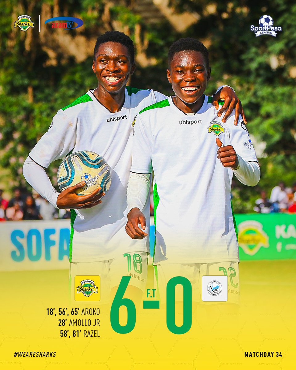 k_sharksfc's tweet photo. 𝗙 𝗨 𝗟 𝗟  𝗧 𝗜 𝗠 𝗘

The dream flickered bravely but could not quite outlast the darkness around it.

#WeAreSharks | #TwendeGame https://t.co/QO9BJT7OKT