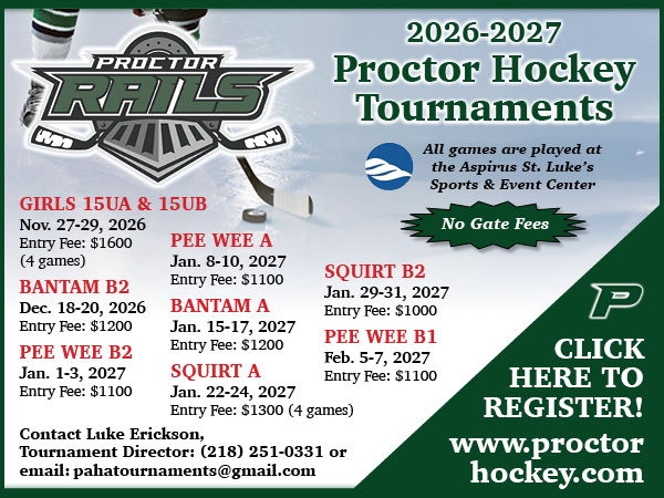 LetsPlay_Hockey's tweet photo. Proctor Youth Hockey Association is hosting 8 tournaments this coming season and are filling up fast!
Check them out here:
https://t.co/gdFgPgsxDj
@proctorhockey https://t.co/1piJsLyxyh